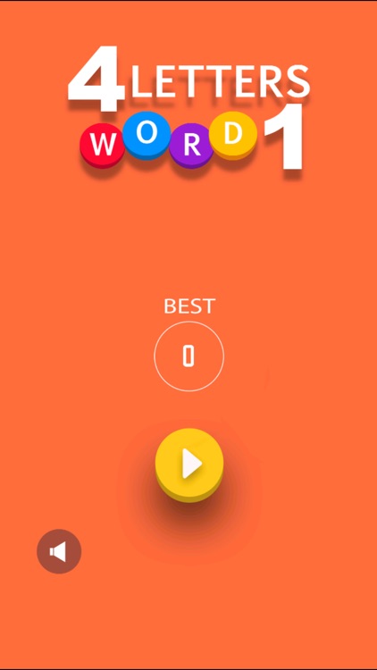 1 Word 4 Letters - Endless Smart Puzzle Game With Limit Time