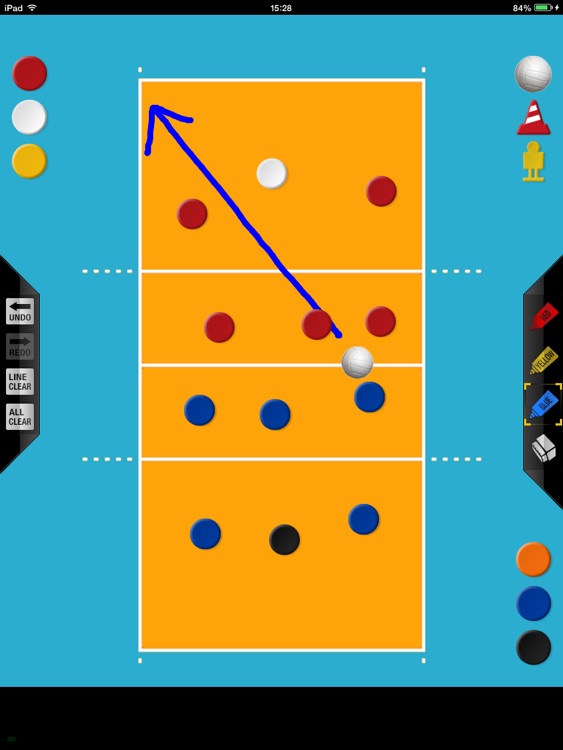 Volleyball strategy board free version