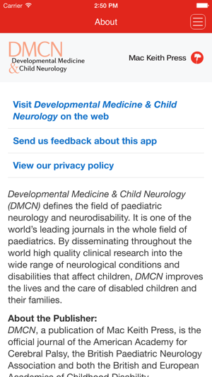 Developmental Medicine & Child Neurology(圖5)-速報App