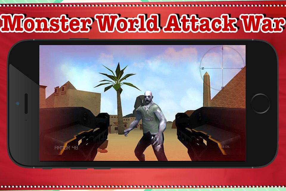 Monster World Attack War - free game first most fun for person screenshot 2