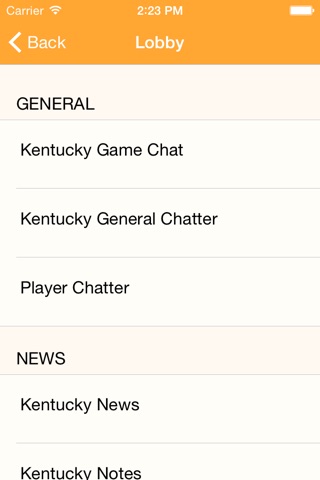 Kentucky Basketball screenshot 3