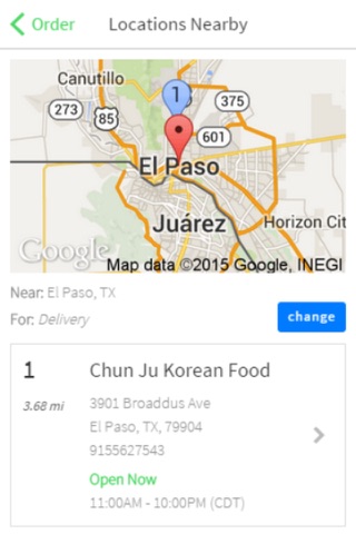 Chun Ju Korean Food screenshot 2