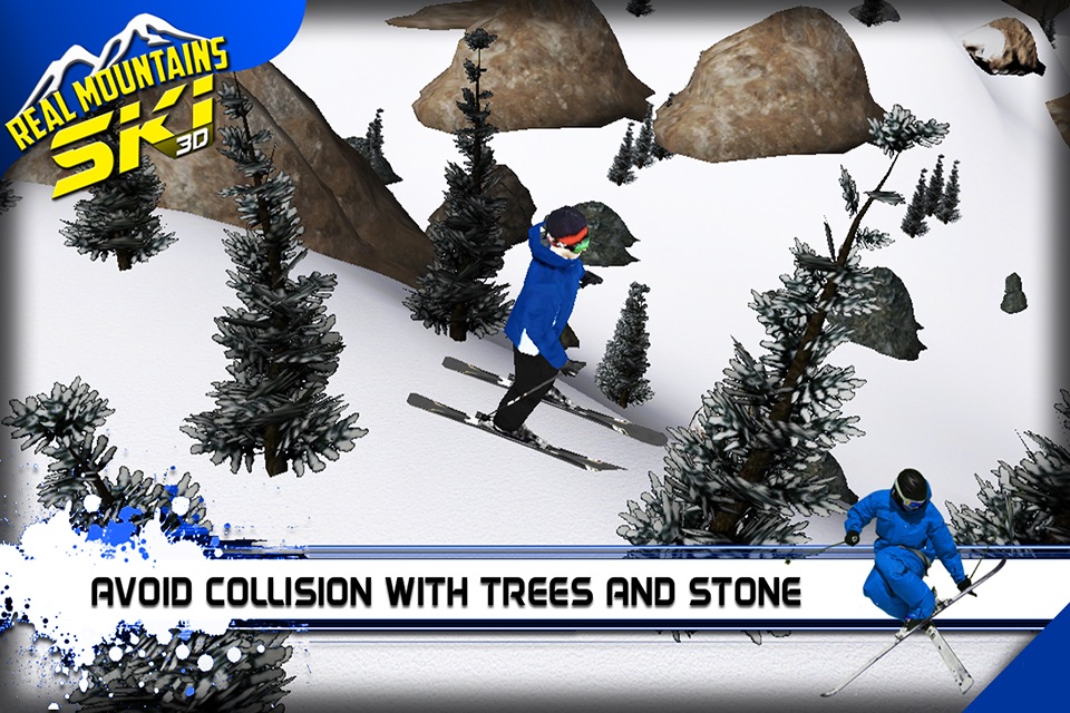 Real Mountain Ski Game screenshot 4