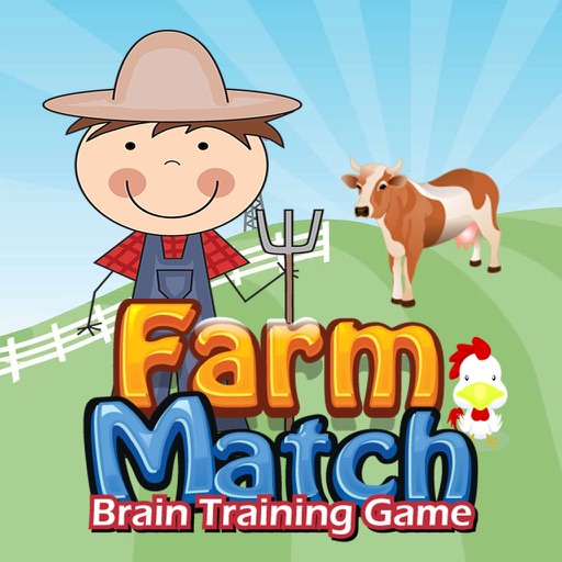 Farm Match Card Brain Training Game Icon