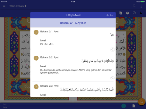 "Kur'an-ı Kerim" (Diyanet İşleri Başkanlığı) screenshot 4