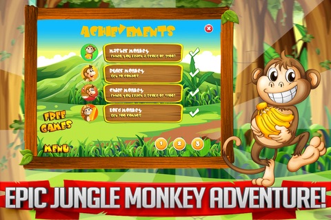 Monkey Thrill - Fun Kids Tap Game! screenshot 4