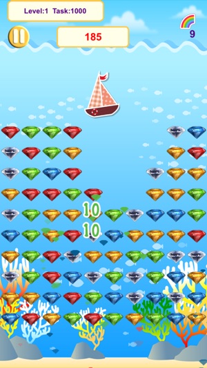 Sea Diamond - Crazy diamond stars pop crush game(圖4)-速報App