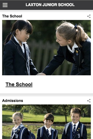 Laxton Junior School screenshot 2