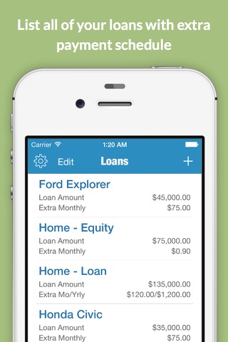 Loantune What If Loan Calculator screenshot 4