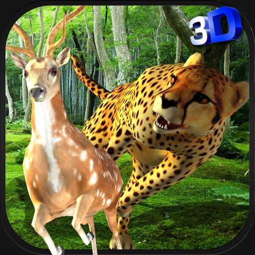 Wild African Cheetah Simulator 3D - Forest Animal Hunting in Real Wildlife Attack Simulation Game icon