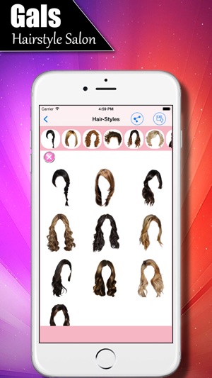 Girls Salon - Women's Hairstyles Fashion Gallery(圖4)-速報App