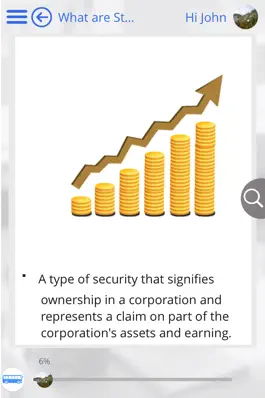 Game screenshot Learn Stocks, Options and Real Estate Investment and Finance by GoLearningBus hack