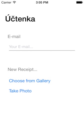 Uctenka screenshot 2