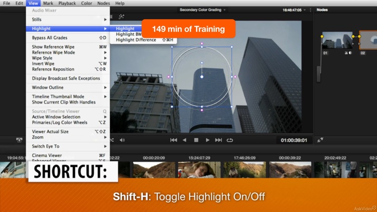 Course For DaVinci Resolve 104 - Secondary Color Grading