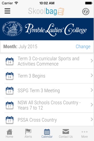 Pymble Ladies' College - Skoolbag screenshot 4