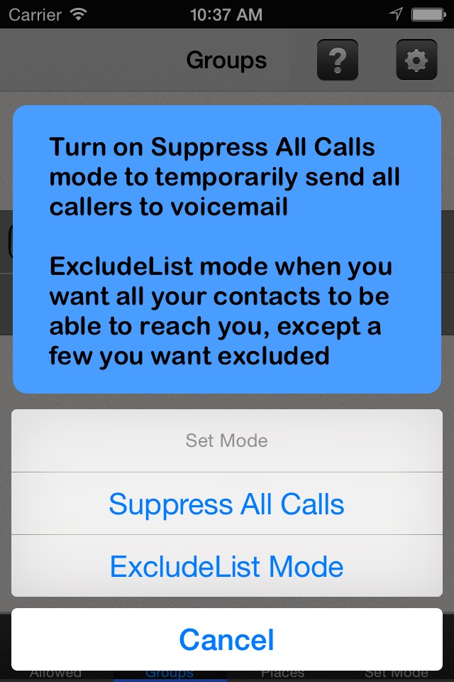 Call Bliss - Silence unwanted calls and texts screenshot 4