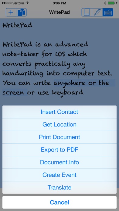 WritePad Screenshot 4