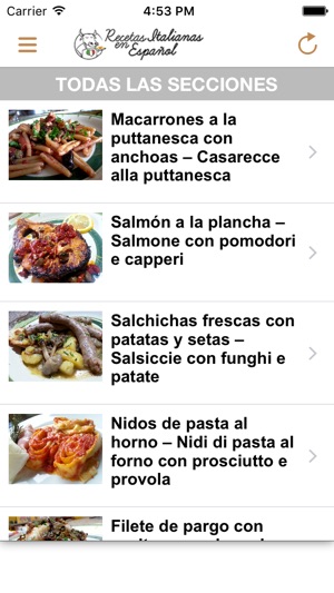 Recetas Italianas(圖3)-速報App