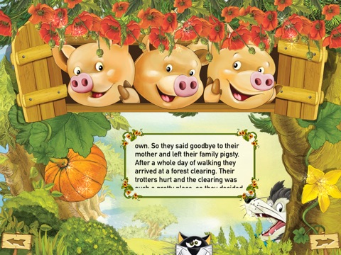 The Three Little Pigs Interactive Fairy Tale screenshot 2