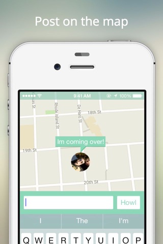 Howler - Locate friends on the map screenshot 2