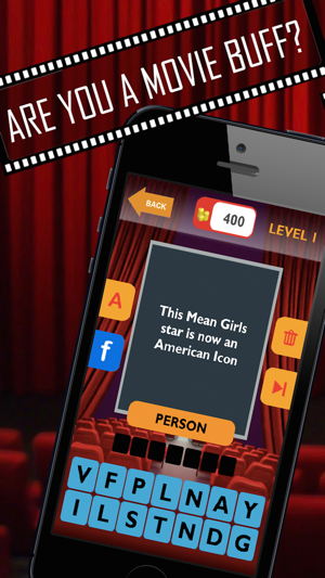 Movie Trivia Quiz: Guess pop movie stars, actors, actresses.(圖1)-速報App