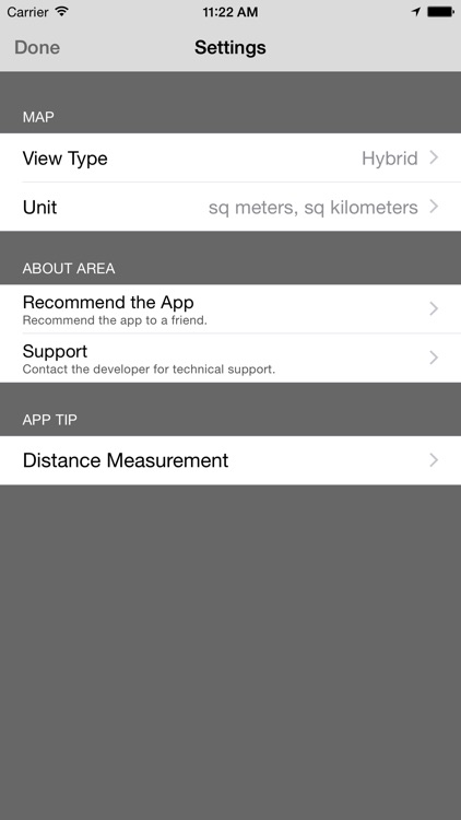 Area Measurement