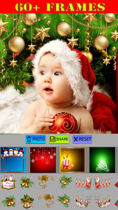 Christmas Photo Frames and Stickers HDのおすすめ画像1