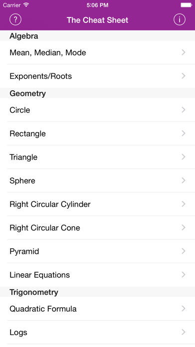 How to cancel & delete Geometry Cheat Sheet from iphone & ipad 1