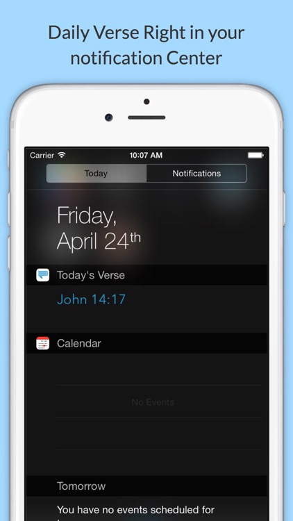 Bible Verses Today - Daily Meditations from the Bible on your Wrist