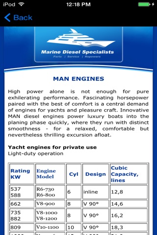 Marine Diesel Specialists screenshot 4