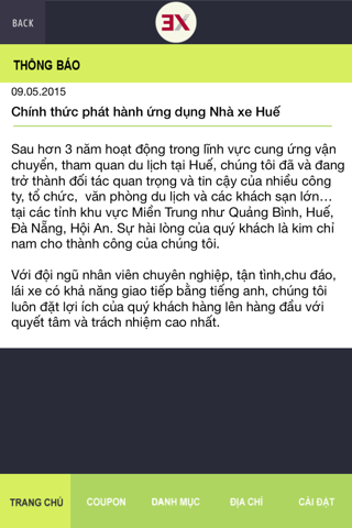 Cho thuê xe tại Huế screenshot 3