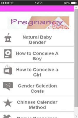 Game screenshot Pregnancy:How to Choose a Boy or a Girl hack