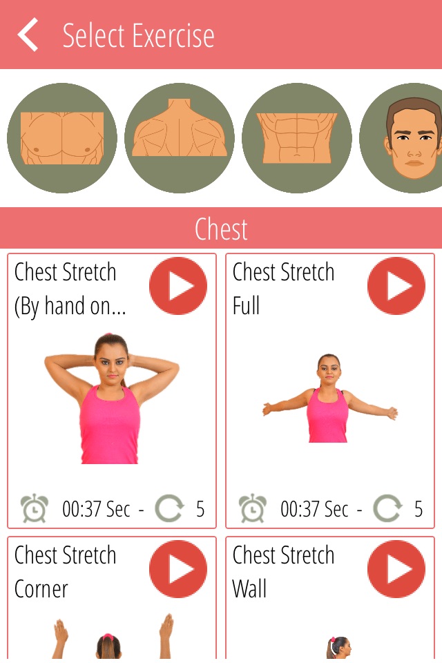 Stretching Exercises screenshot 3