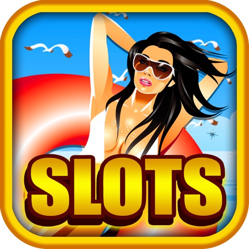Summer Vacation Slots Play Vegas Casino Slot Machines Icon