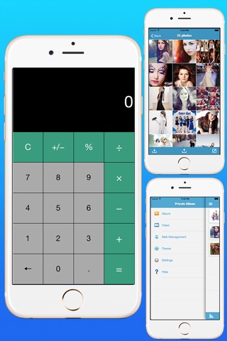 MyCalculator - The Ultimate Private Photo & Video Manager screenshot 2