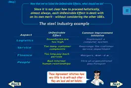 Game screenshot TOC Insights into Operations - DBR & Buffer Management: Theory of Constraints solution presented in The Goal by Eli Goldratt hack