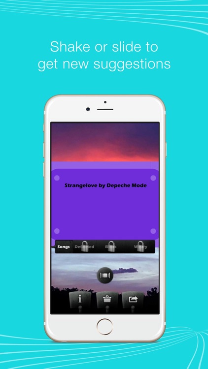 Cold Song Suggestor – Shake for the perfect song