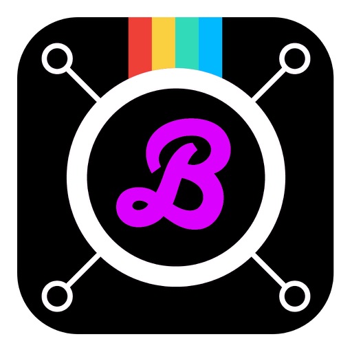 Bend-typography & photo editor icon