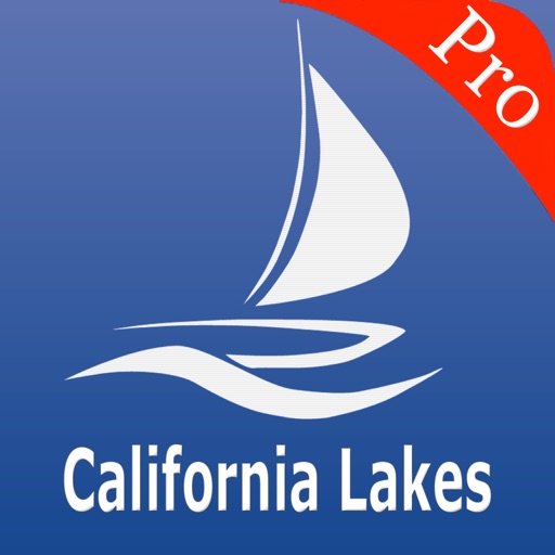 California Lakes Nautical charts pro