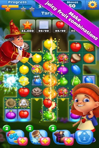 Fruit Charm Mania - 3 match puzzle jelly boom game screenshot 2