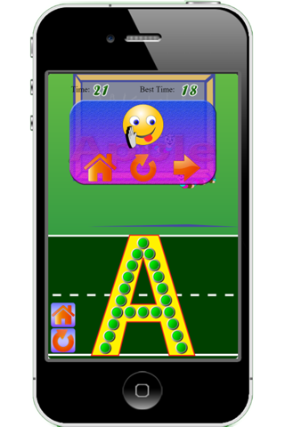 Letter Trace Battle - Lite (Free) screenshot 4