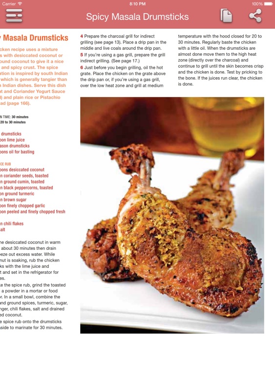 Asian Barbecue Cookbook for iPad screenshot-4