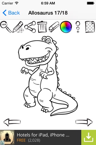 Easy To Draw Dinosaurs screenshot 4