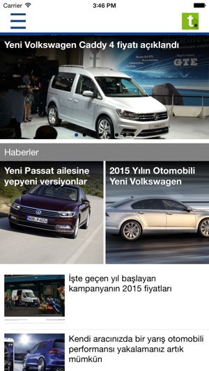 Tasit.com Volkswagen Haber, Video, Galeri, İlanlar(圖2)-速報App