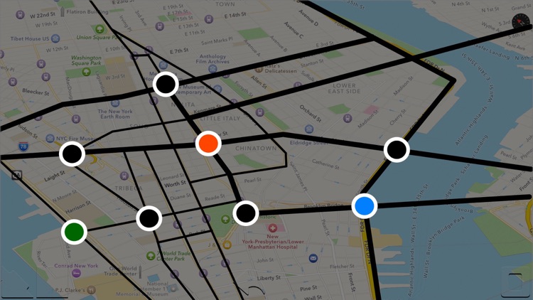 Mapping pro. Guntraffic on Map. Draw your Route on the Map.