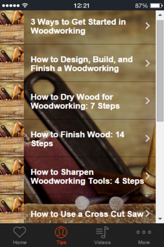 Woodworking Plans - The Guide to Easy Woodworking screenshot 2