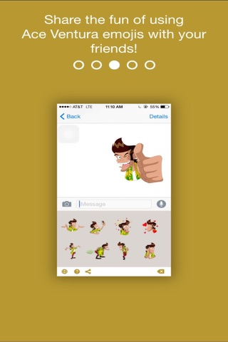 Ace Ventura Emoji screenshot 4