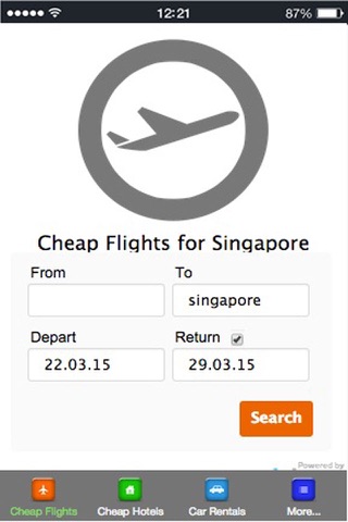 Cheap Flights Singapore! screenshot 2