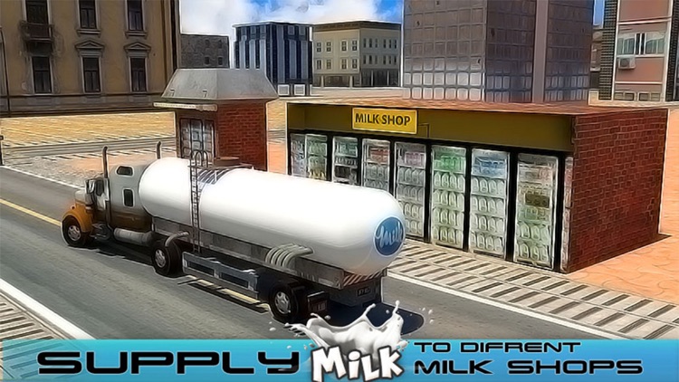 Transport Truck: Milk Supply screenshot-4