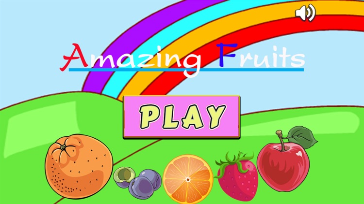 Amazing Fruits Matching Cards Games for Preschool Learning